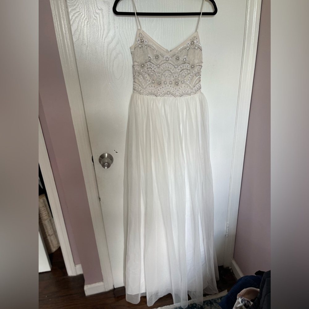 NWOT Anthropologie BHLDN Avaline Dress Size 0